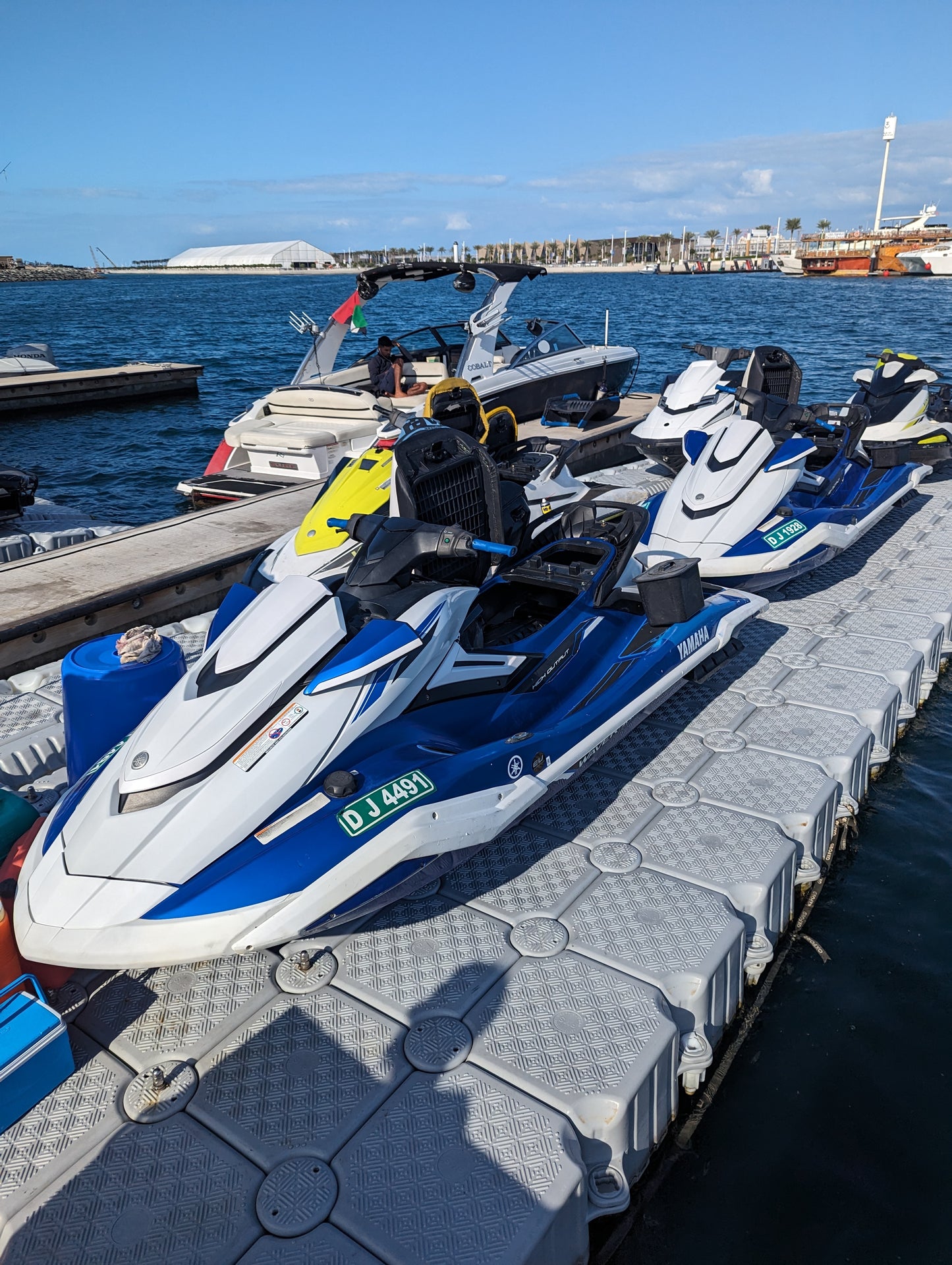 JET SKI (From 30 minutes + Dubai Harbour - Dubai Marina)