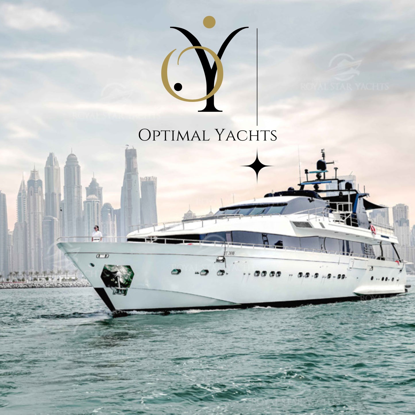 Mazayel 135ft Mega Yacht, 100pax - Dubai Harbour Yacht Charter, Yacht Party Dubai