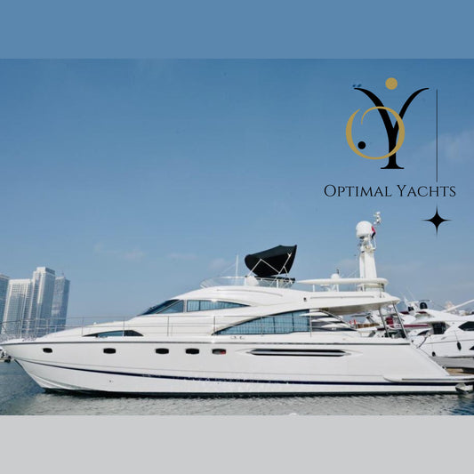 Luxury 65ft Fly Bridge Yacht Charter 28pax - Dubai Harbour Yacht Cruise.