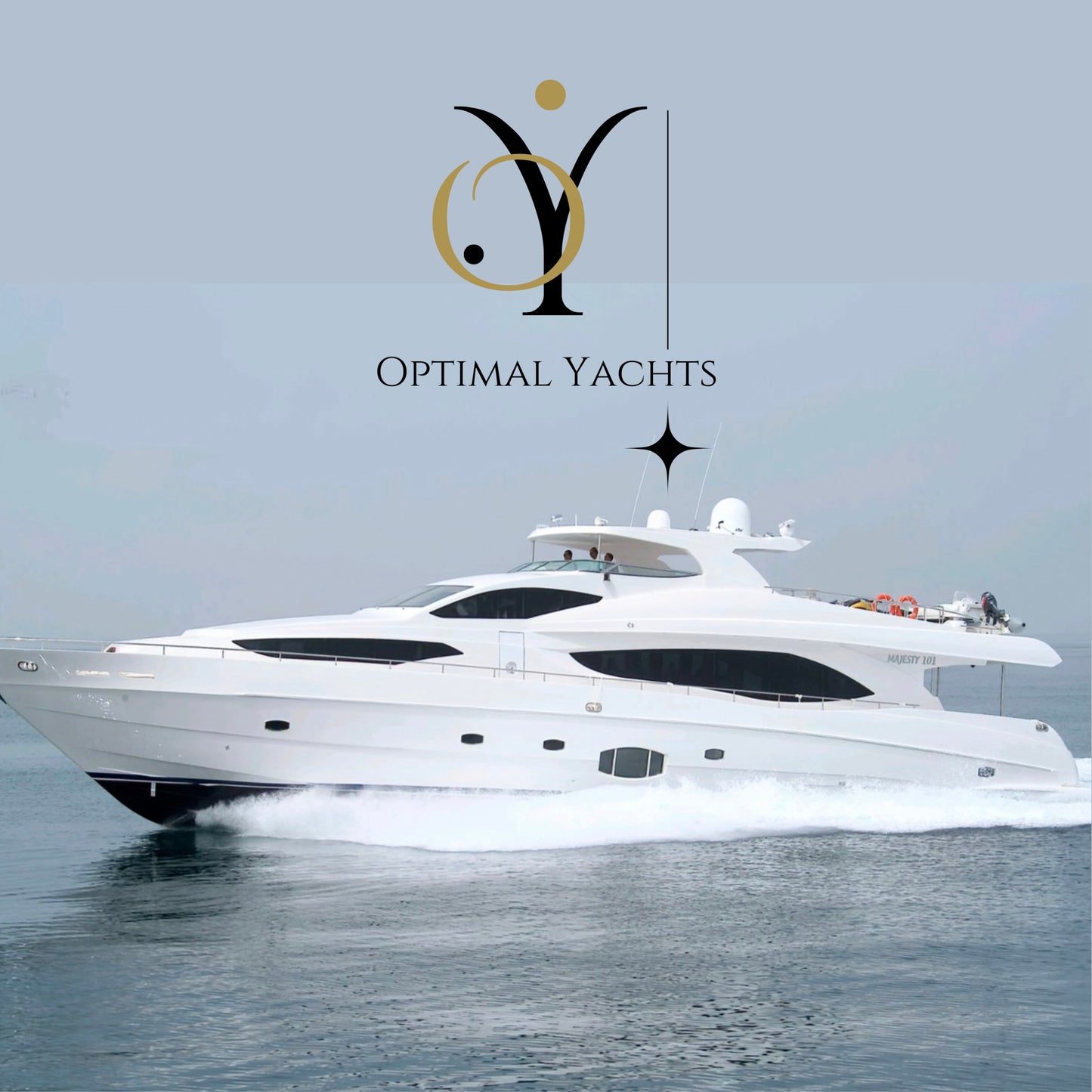 101ft Majesty Fly Bridge Yacht Cruise Dubai | 50 guests | Dubai Harbour Yachts - 𝕋𝕙𝕖 𝕐𝕒𝕔𝕙𝕥 𝔾𝕦𝕪 𝔻𝕦𝕓𝕒𝕚