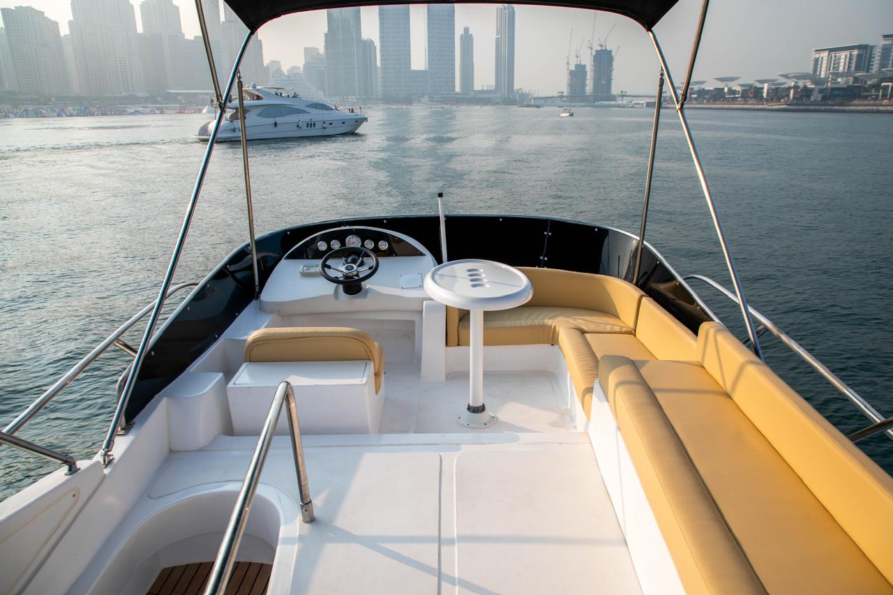 48ft Luxury Yacht Rental in Dubai | A Five Star Experience on the Water