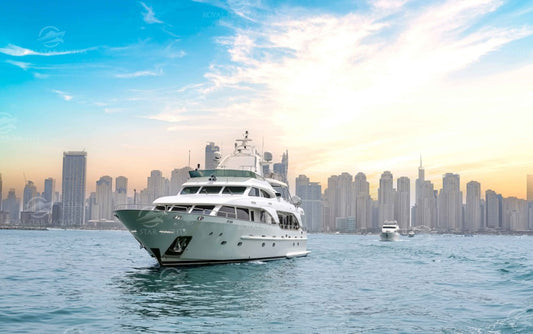 LUXURY YACHT RENTAL DUBAI with 𝕋𝕙𝕖 𝕐𝕒𝕔𝕙𝕥 𝔾𝕦𝕪 𝔻𝕦𝕓𝕒𝕚 | Optimal Yachts Dubai Marina