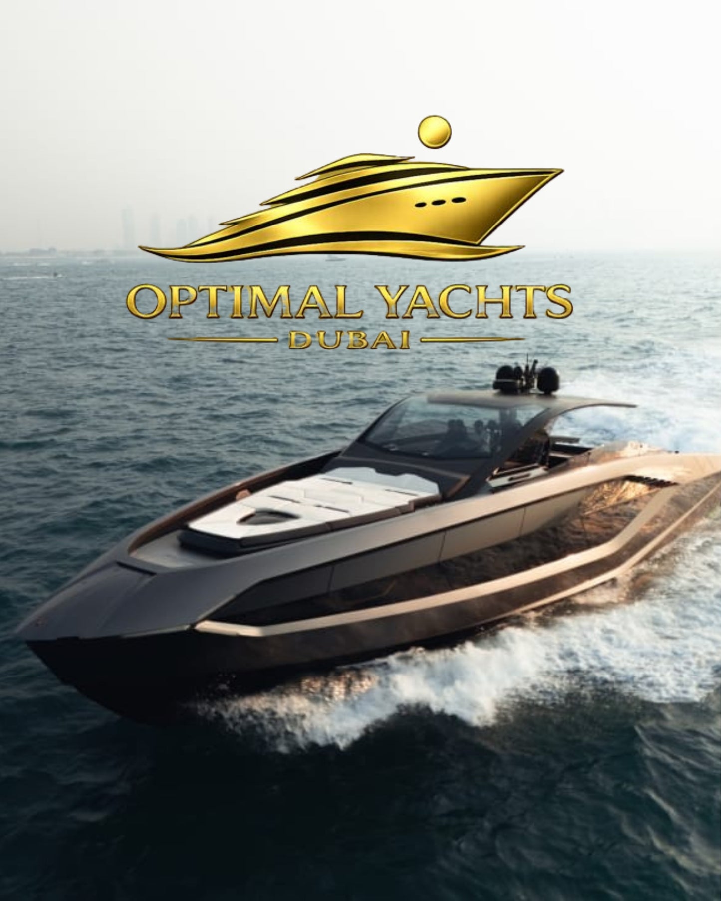 1 Hour 3 hours Minimum- Lamborghini 63 Luxury Yacht Rental Dubai | Dubai Marina Dubai Harbour | 12 Guest Capacity.